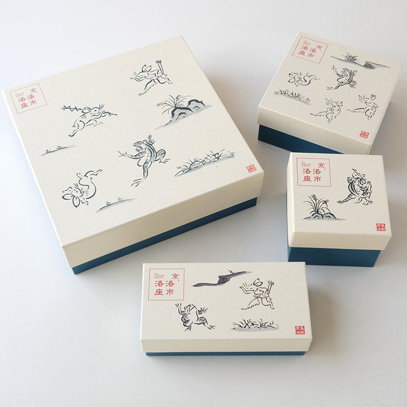 立吉 鳥獣戯画シリーズのパッケージ